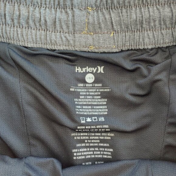 Hurley Yellow Pineapple Swim Trunks Men's L - Picture 5 of 10